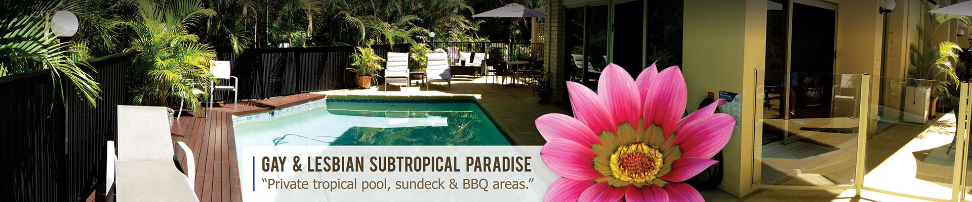 Gay and lesbian subtropical paradise