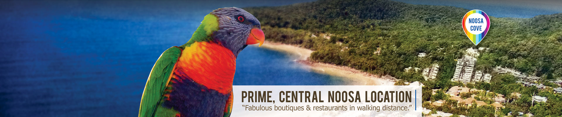 Prime, central Noosa location